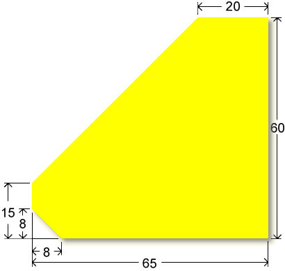 Skabelon - m&aring;lskitse plade